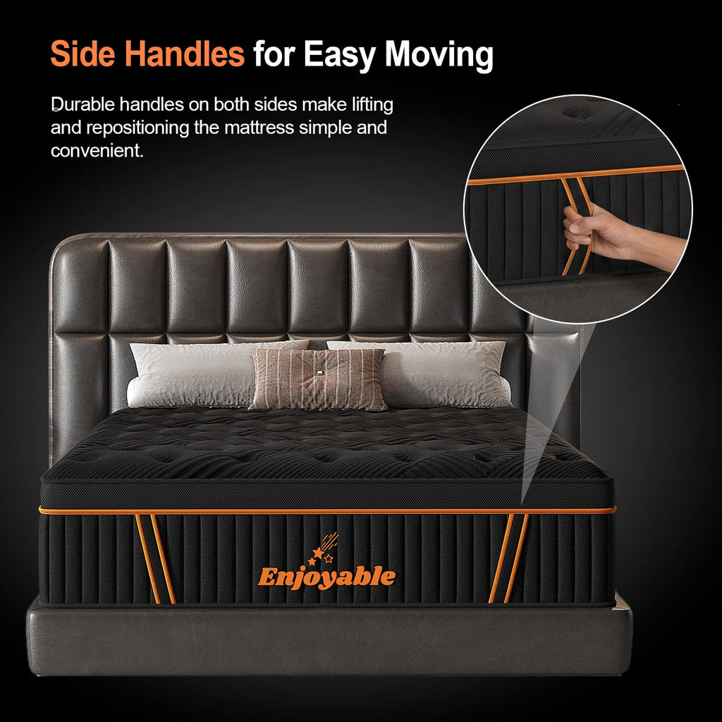 14 Inch Hybrid Full Size Mattress with Memory Foam & Pocket Springs N98636
