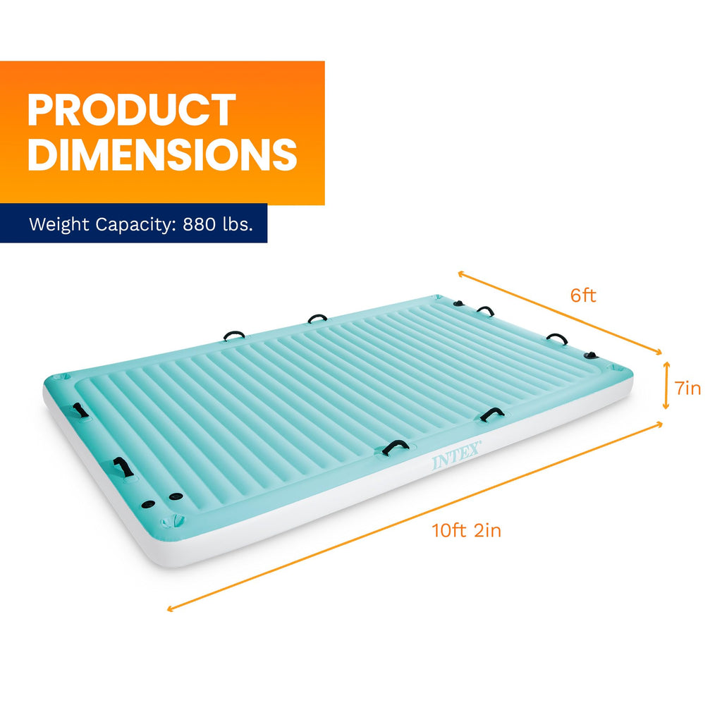 Inflatable Floating Water Lounge Mat X559