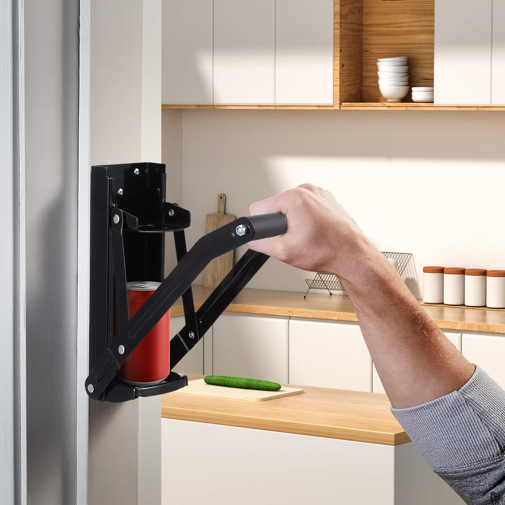 Wall Mounted Can Crusher with Folding Handle F3712