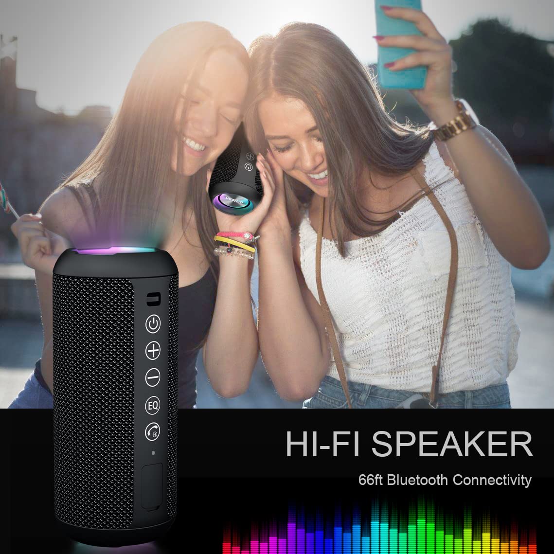 Portable Bluetooth Speaker IPX7 Waterproof O428568
