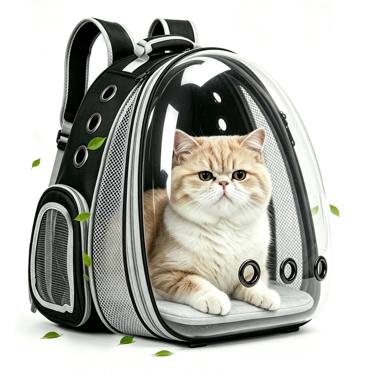 Expandable Pet Backpack Cats Dogs Carrier Bag L20369
