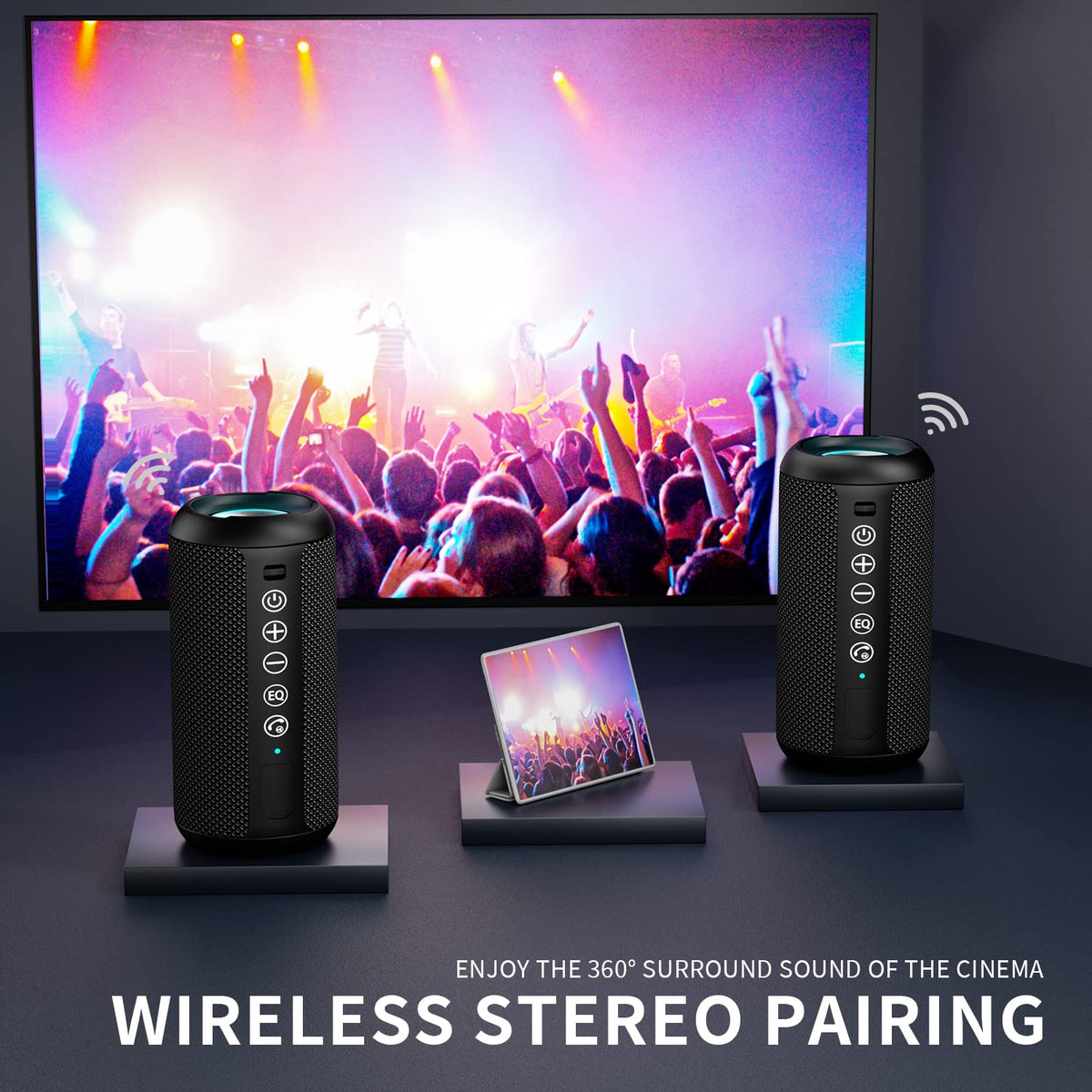 Portable Bluetooth Speaker IPX7 Waterproof O428568