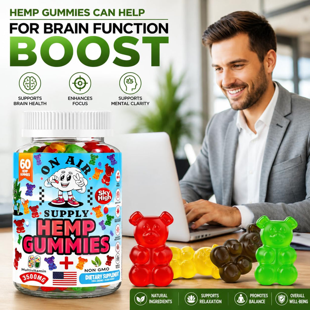 Hemp Gummies 3,500mg 120 Count H44890
