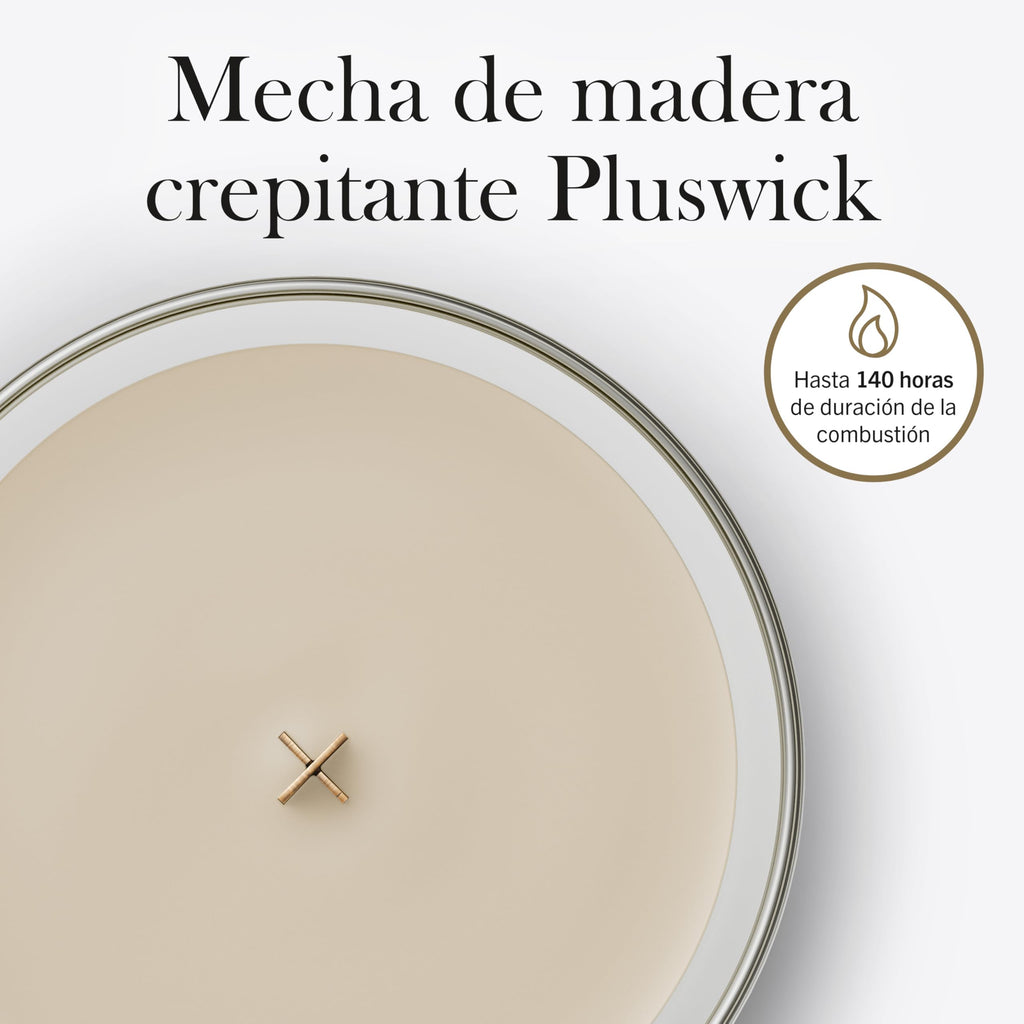 Scented Candle with Crackling Wick Up to 130 Hours H9403