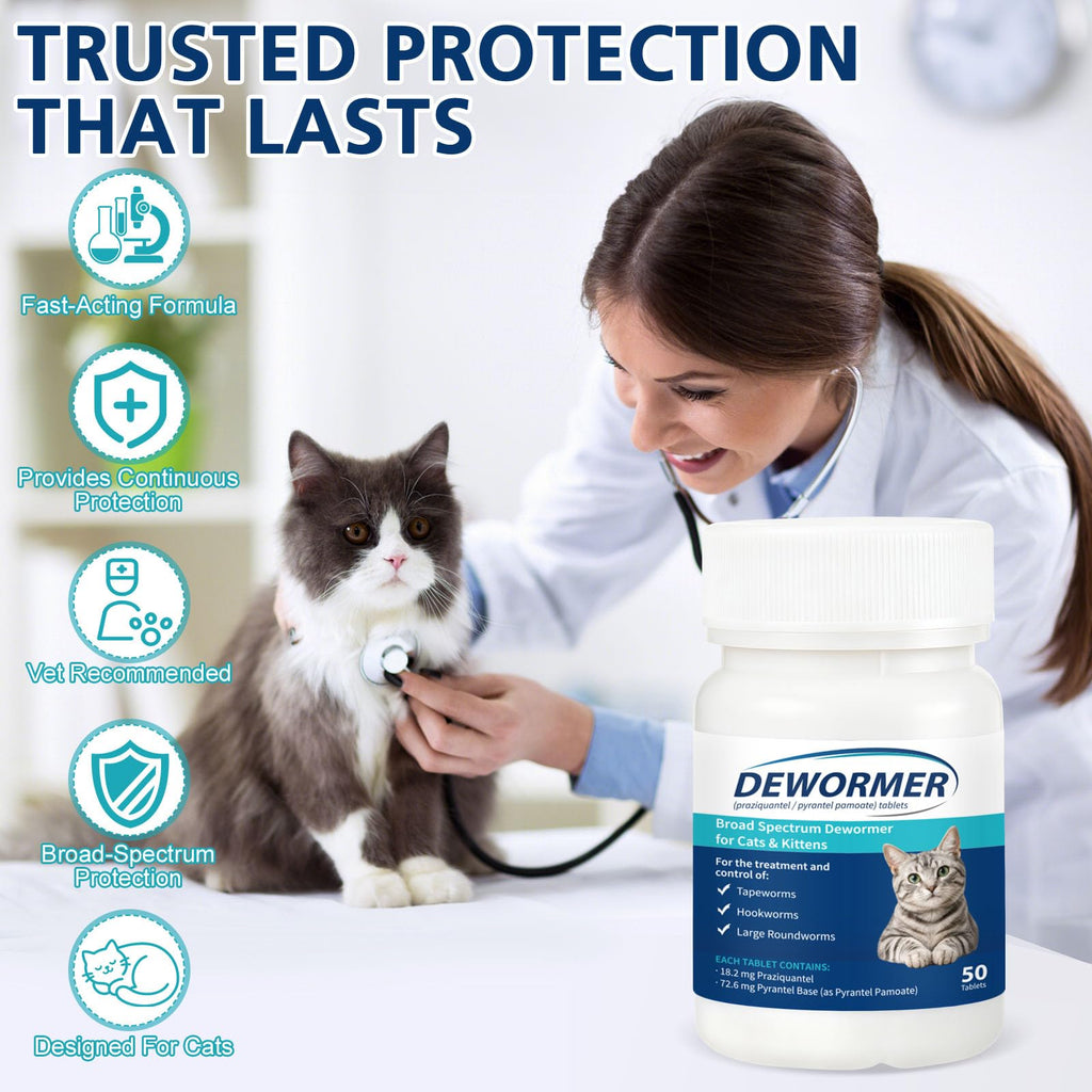 Broad-Spectrum Dewormer 50 Tablets A8529