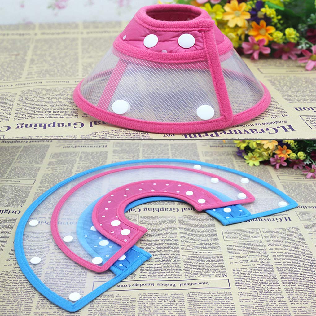 Adjustable Clear Padded Dog Cone U598645