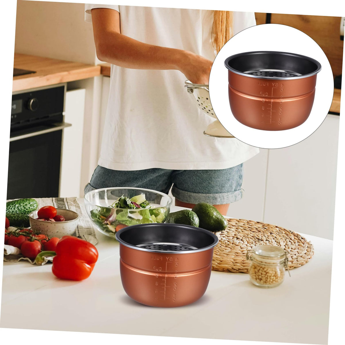 Aluminum Alloy Rice Cooker Inner Pot G252