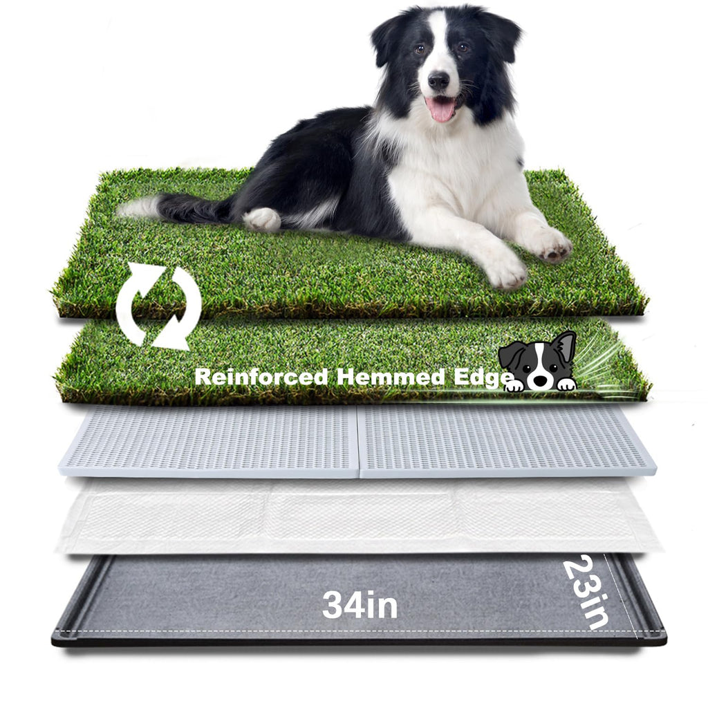 Dog Grass Pad with Tray E8431