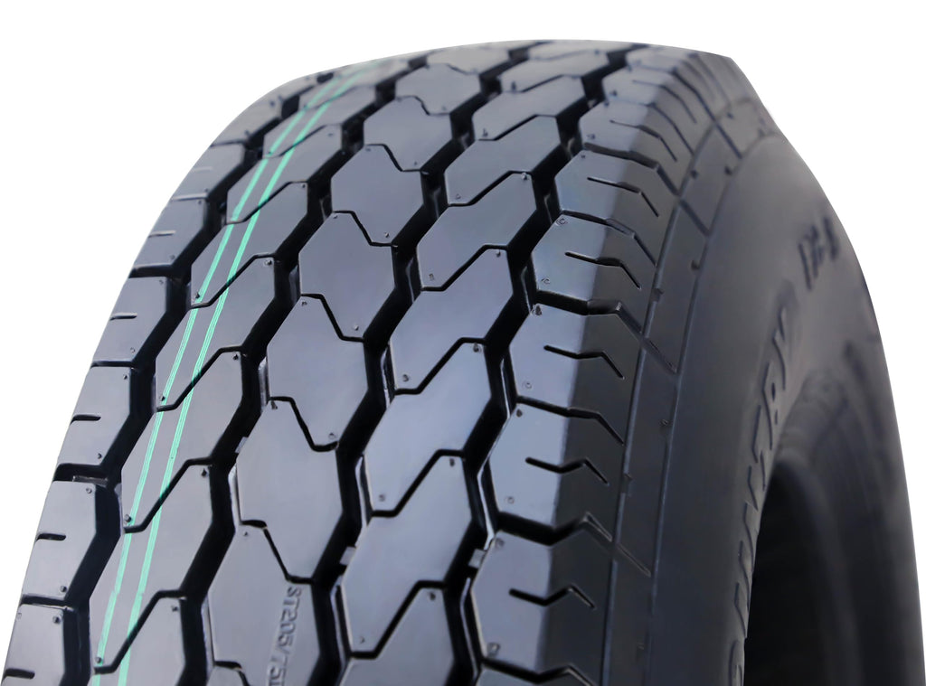 Trailer Tire Wheel ST205/75D15 6PR 101L 5X4.5 White Spoke Pk2 O16189