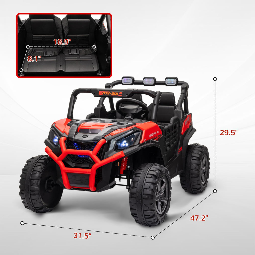 24V 2 Seater Electric Off-Road UTV Truck V4326