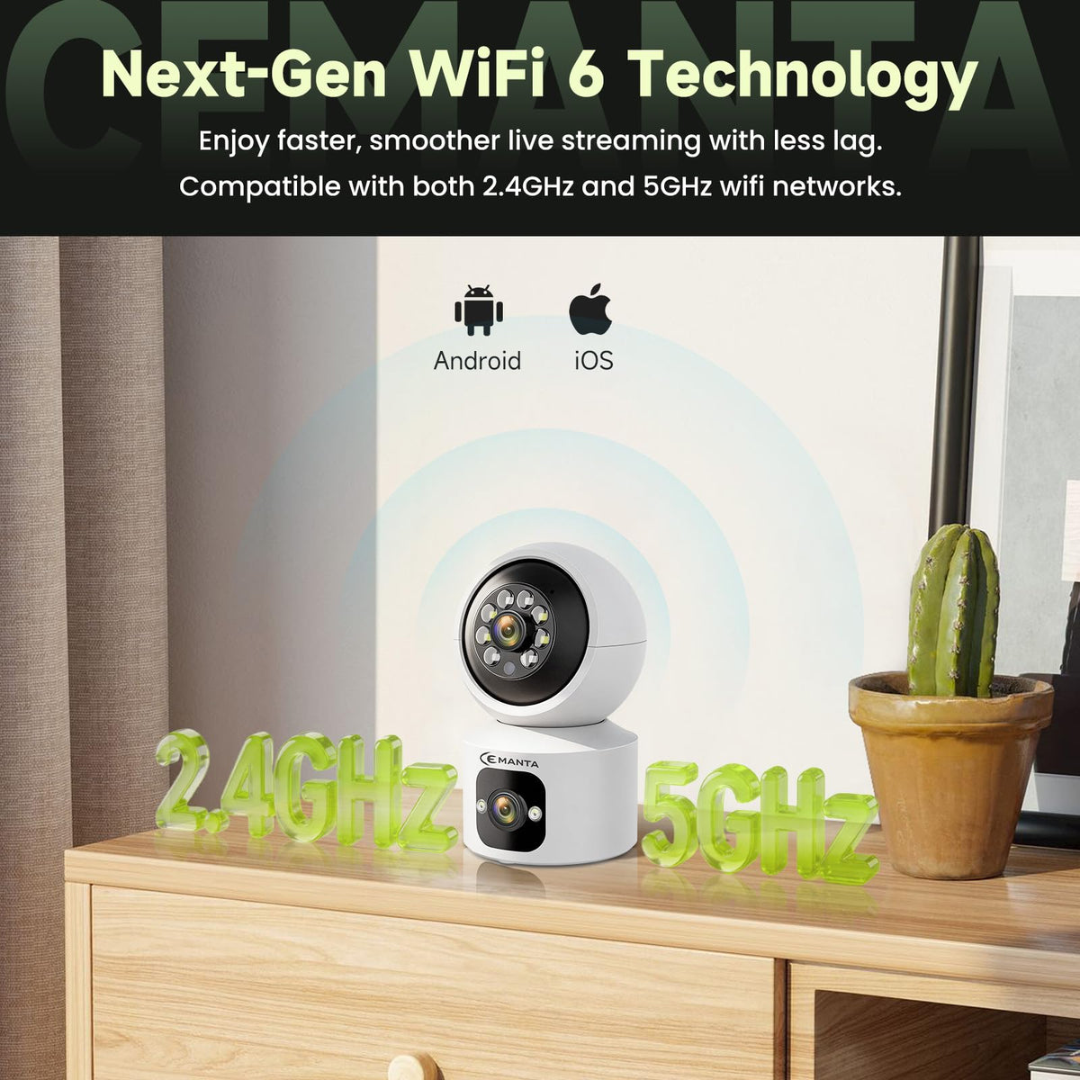 4MP Indoor Security Camera H319613