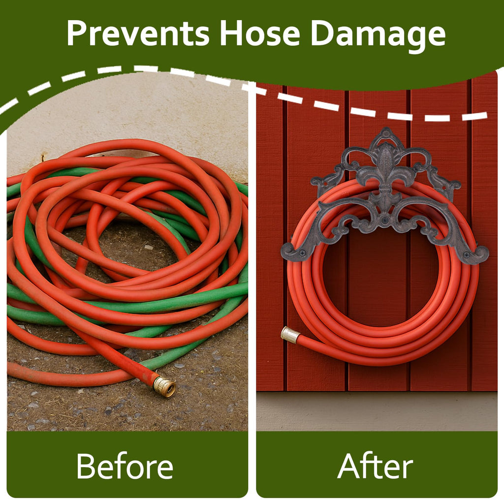 Cast Iron Wall Mount Hose Holder A519