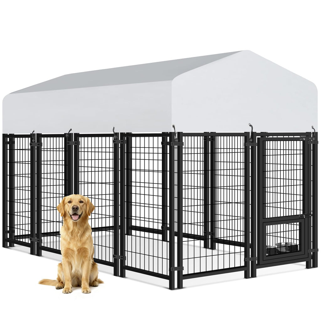 8x4x5FT Outdoor Dog Kennel T291135
