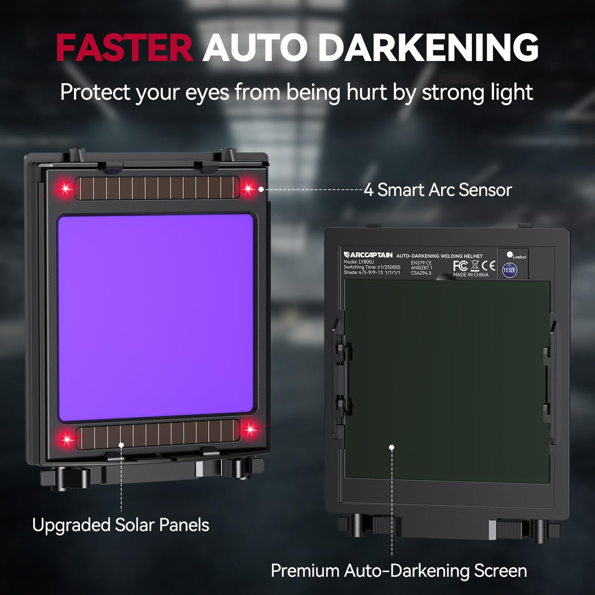 Auto Darkening Welding Helmet V29294