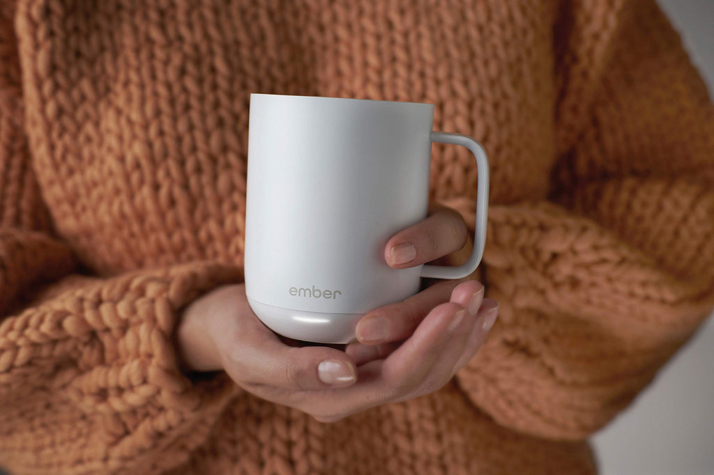 White 10 Ounce Temperature Control Smart Mug U16269