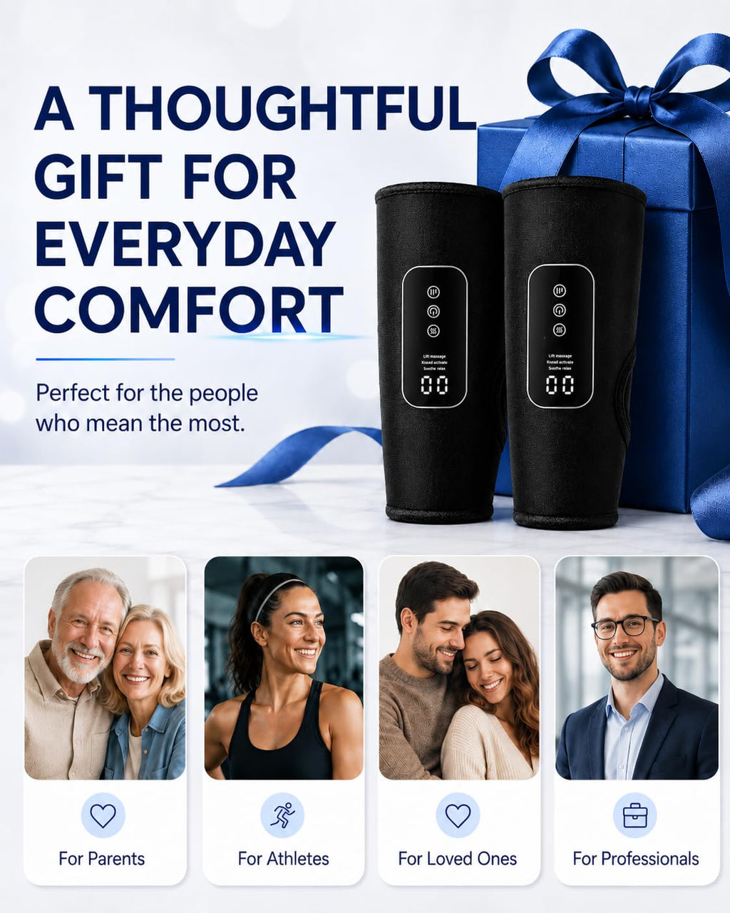 Cordless Leg Massager with Heat U986155