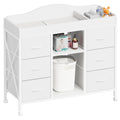 White 6 Drawer Dresser L67289