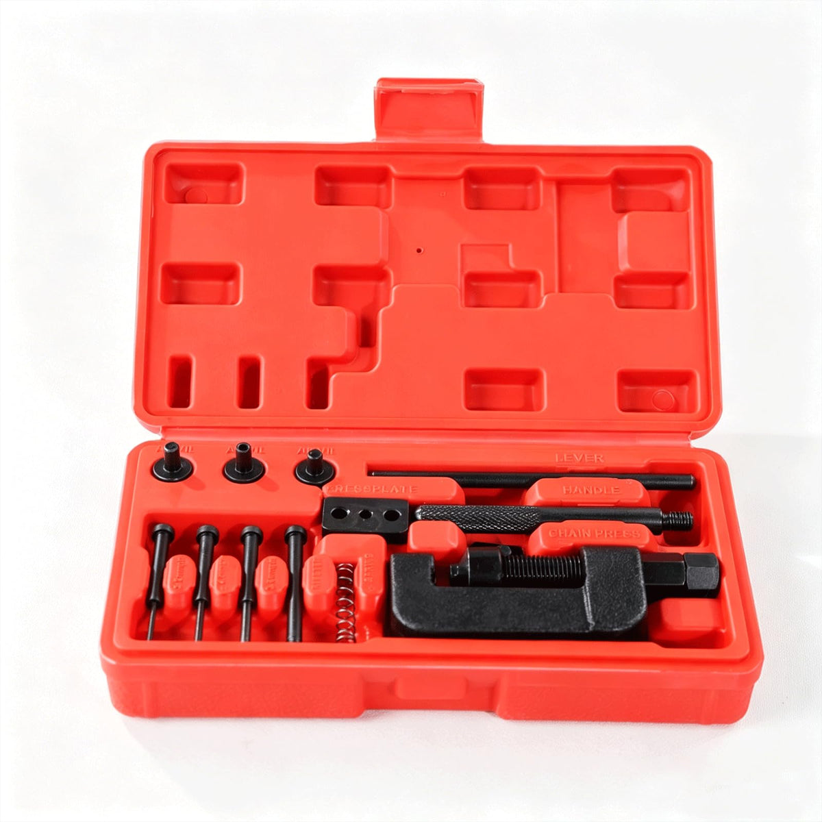 13PCS Motorcycle Chain Breaker Kit with Storage Case Z885895