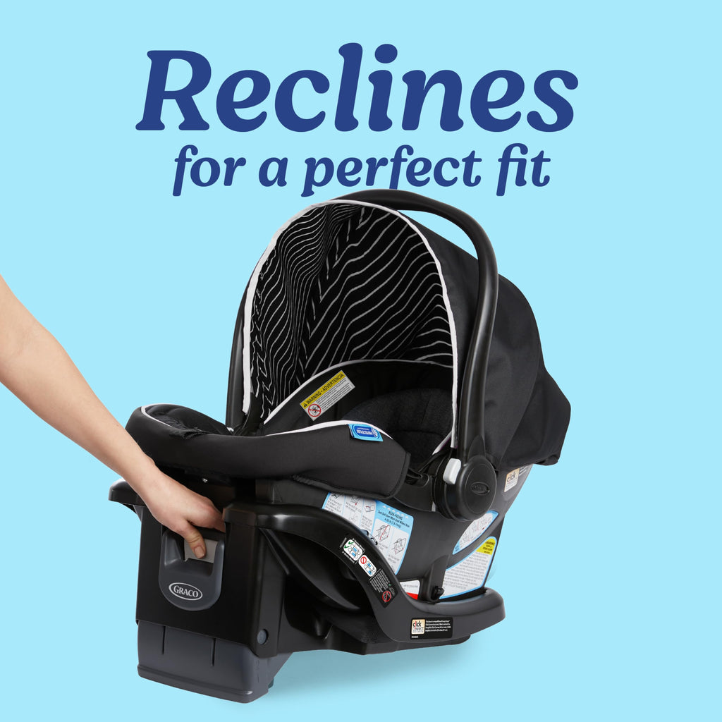 Lightweight Rear-Facing Infant Car Seat with Adjustable Base F8378