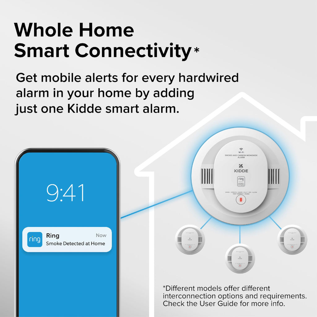 Smart Smoke & CO Detector W199