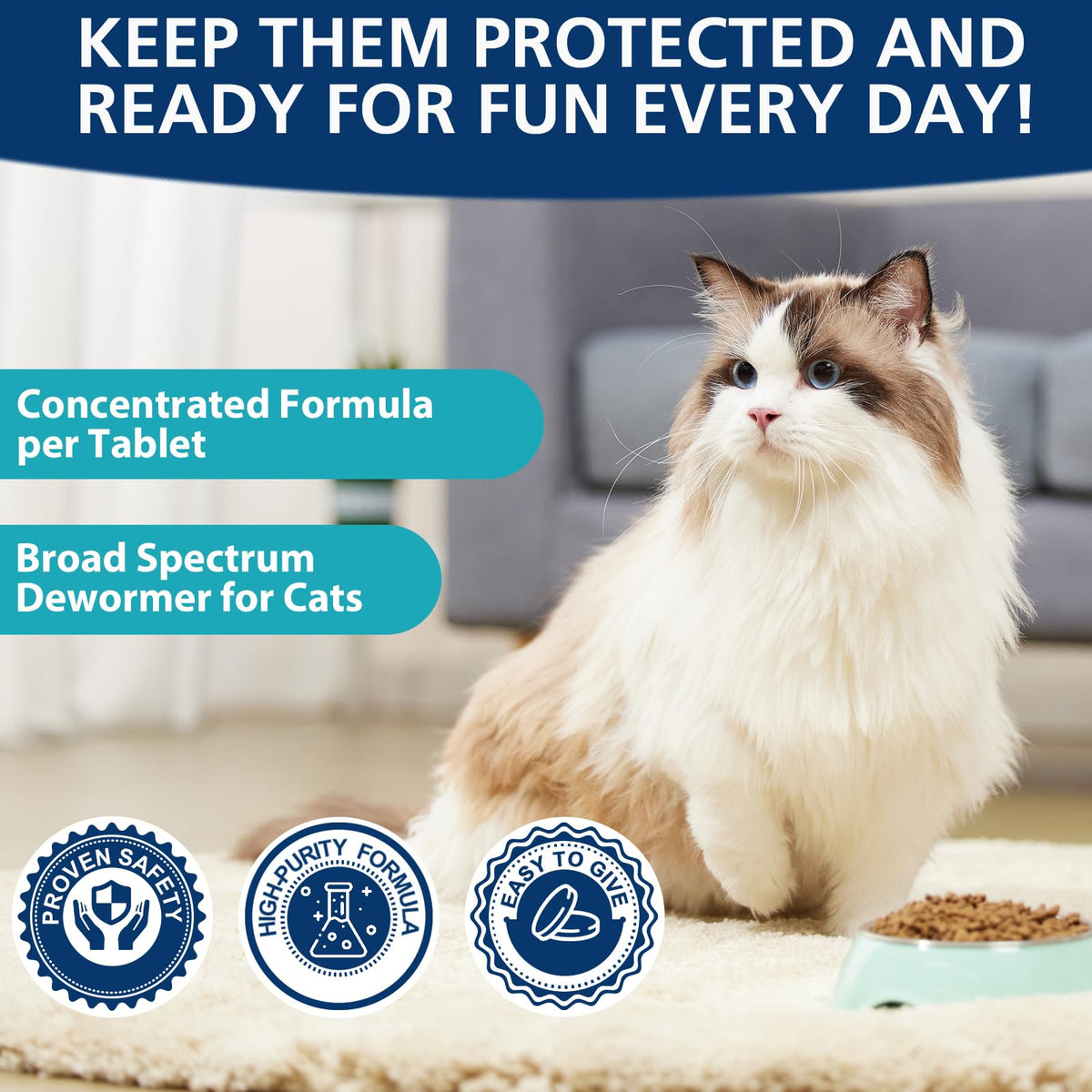 Broad-Spectrum Dewormer 50 Tablets A8529
