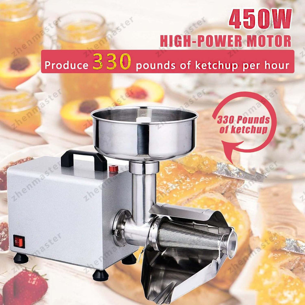 450W Stainless Steel Electric Tomato Strainer K233611