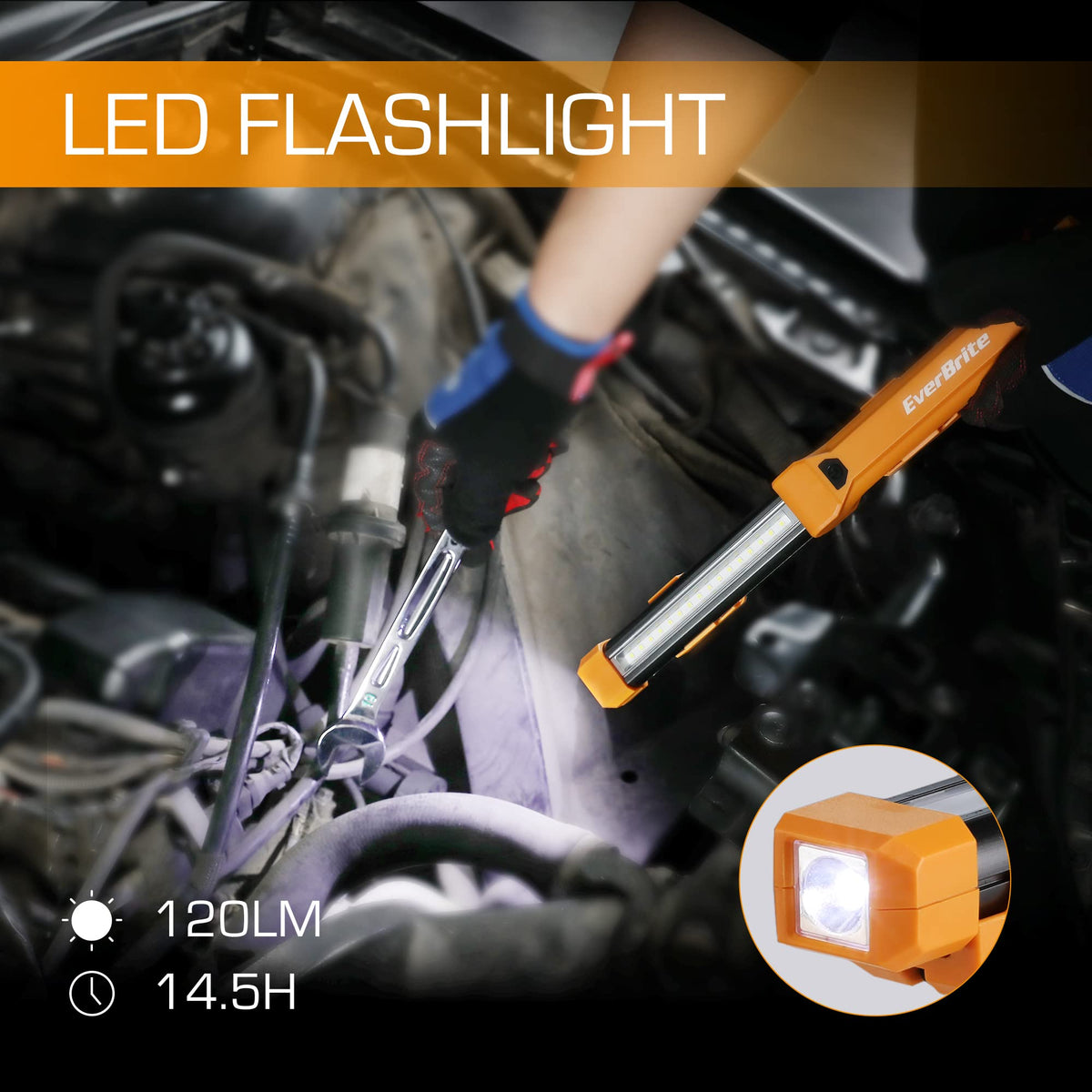 1000LM Rechargeable Magnetic Work Light N469