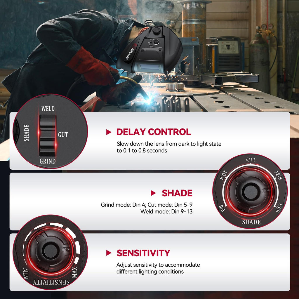 Auto Darkening Welding Helmet V29294