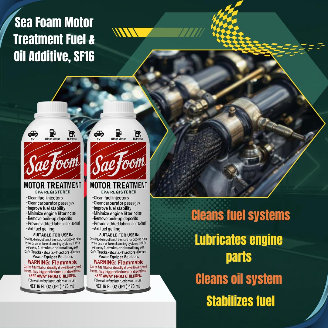 4 x 16 oz Multi-Purpose Fuel System Cleaner & Upper Cylinder Lubricant A145951
