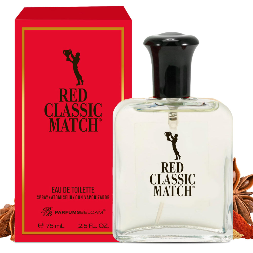 Eau de Toilette Spicy Woody Amber Fragrance 2.54 Fl Oz E287