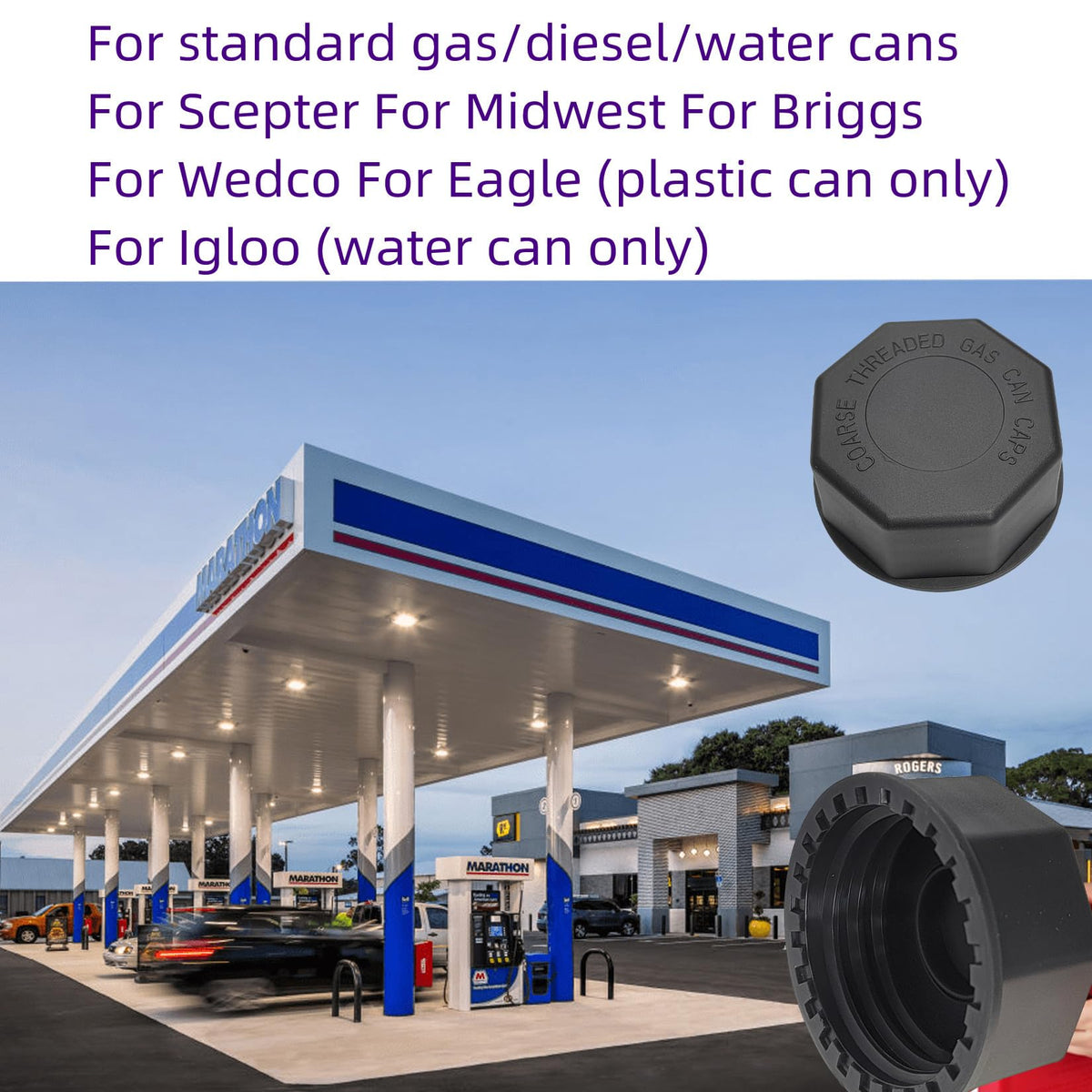 Gas Can Caps Replacement Lid E119