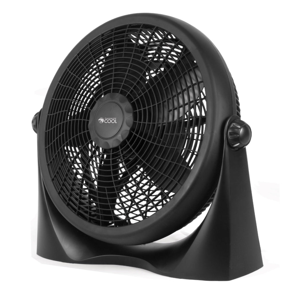 16 Inch High Velocity Floor Fan, Black Q1802