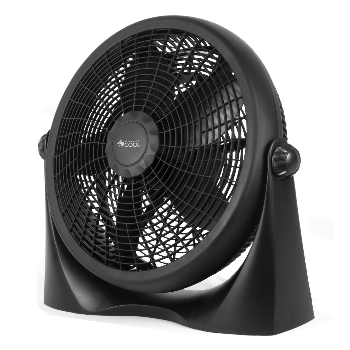 16 Inch High Velocity Floor Fan, Black Q1802