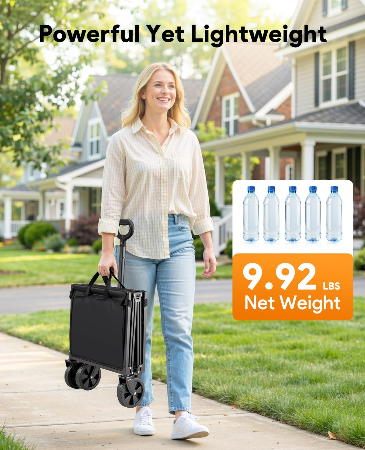 Collapsible Wagon Cart with Wheels R592