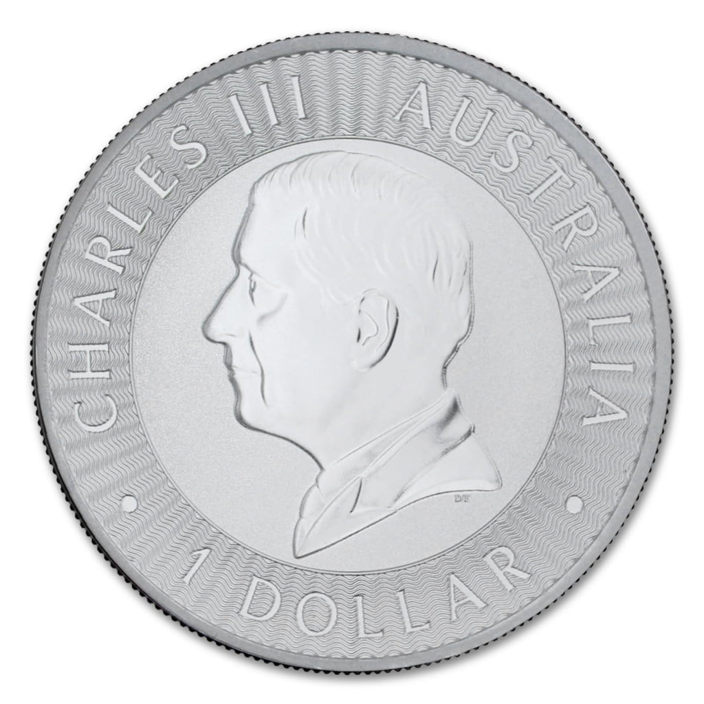 1 oz Australian Silver Kangaroo Brilliant Uncirculated T3800