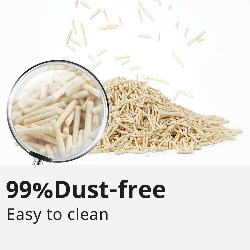 Plant-Based Flushable Tofu Cat Litter 33.6 lb O57908