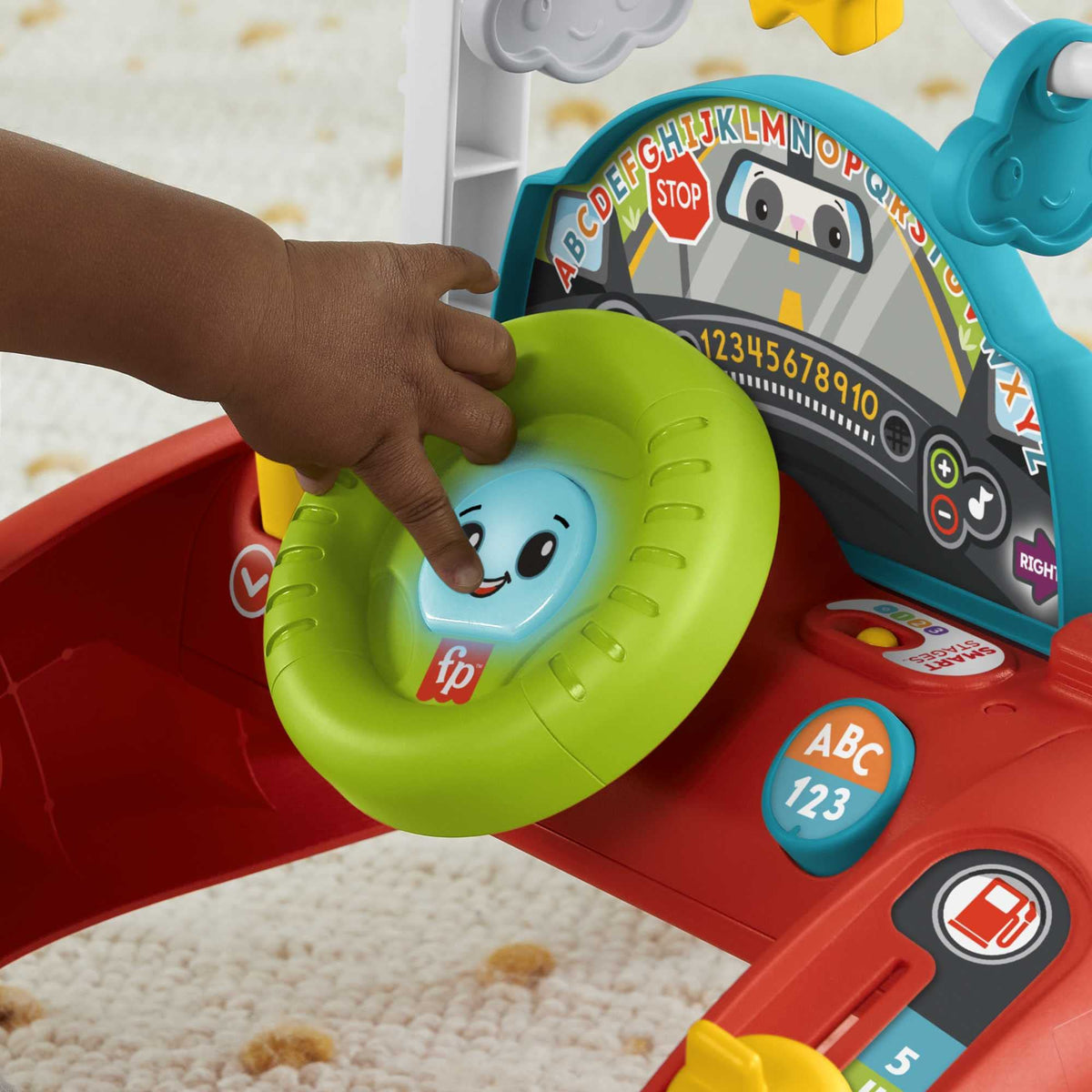 2-Sided Steady Speed Baby Walker with Learning Songs and Sounds H401