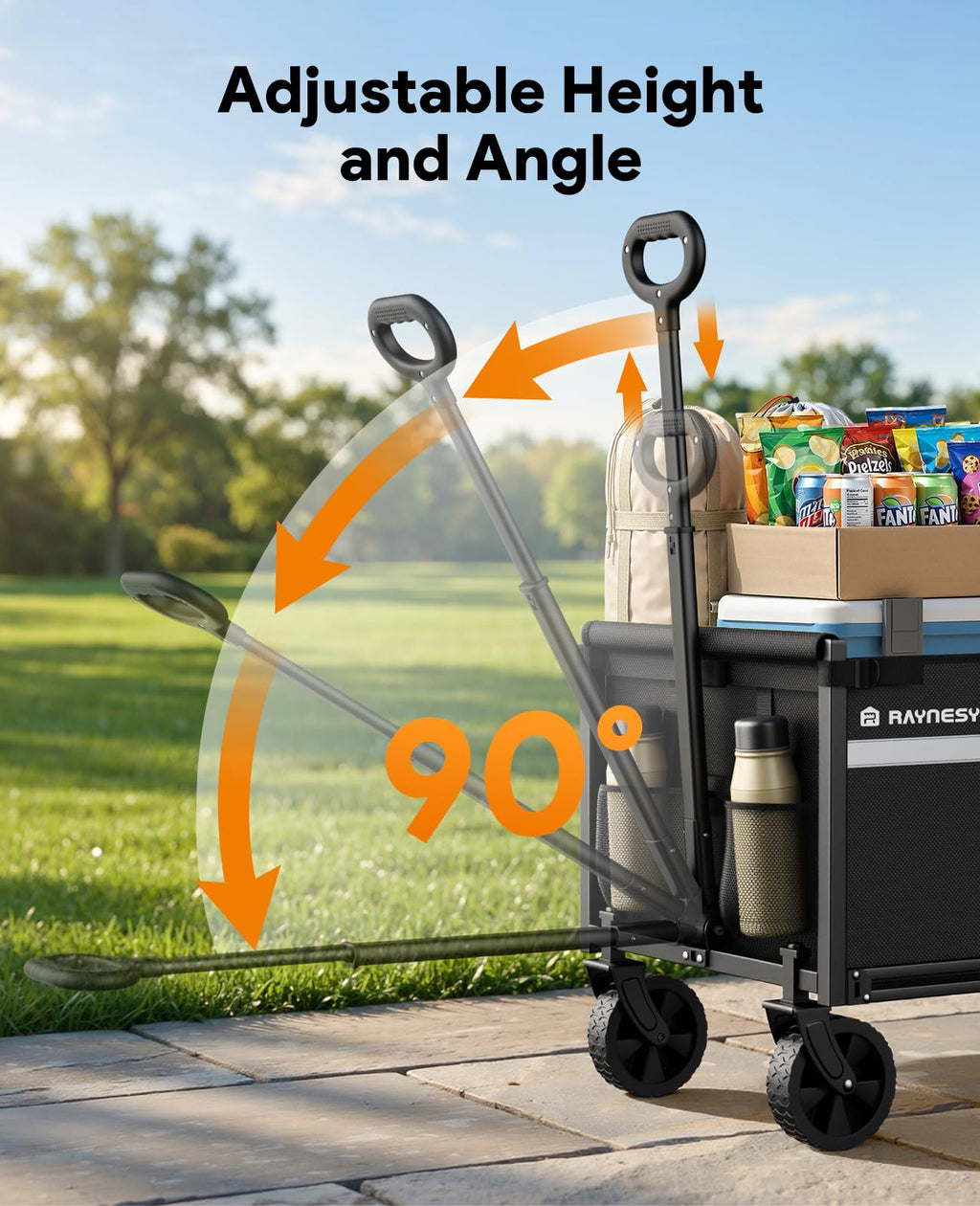 Collapsible Wagon Cart with Wheels R592