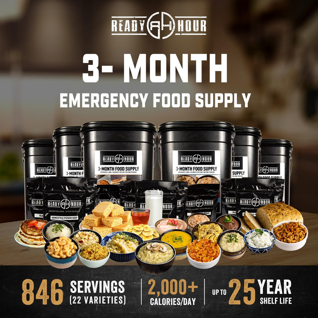 3-Month Emergency Food Supply 846 Servings Q3901