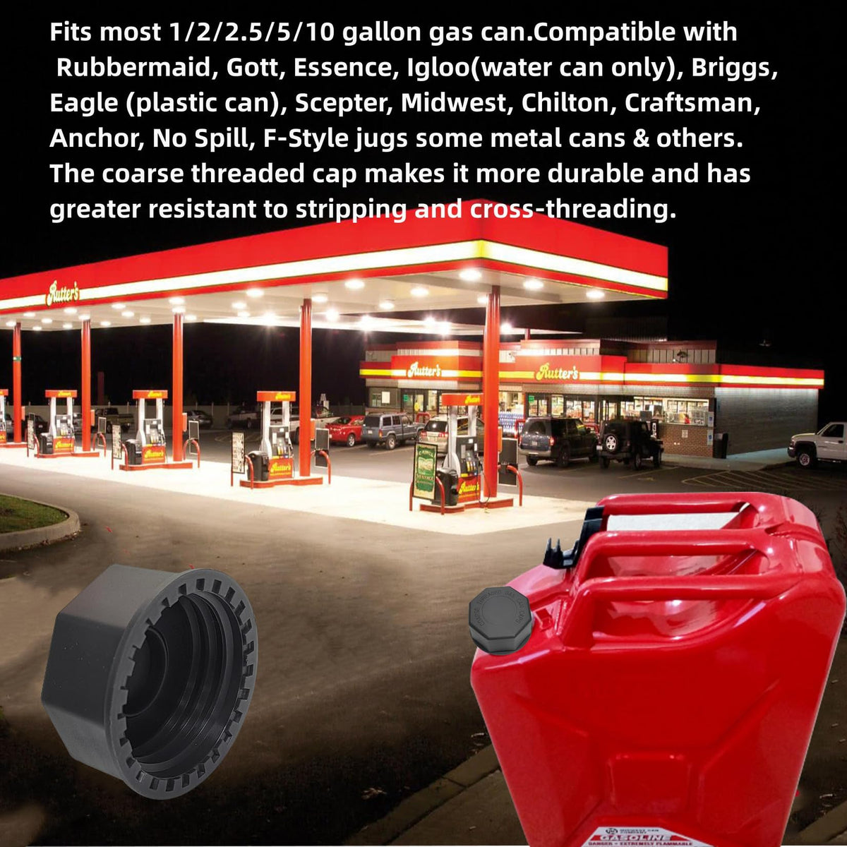 Gas Can Caps Replacement Lid E119