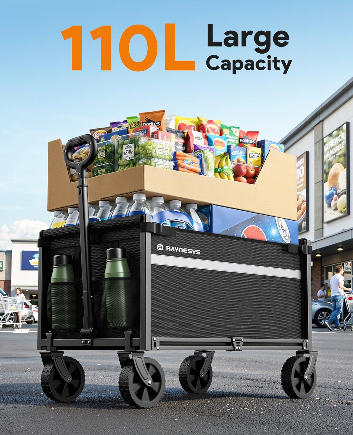 Collapsible Wagon Cart with Wheels R592