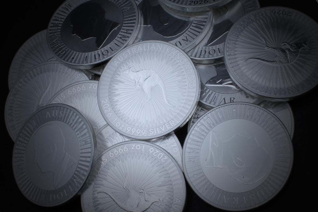1 oz Australian Silver Kangaroo Brilliant Uncirculated T3800