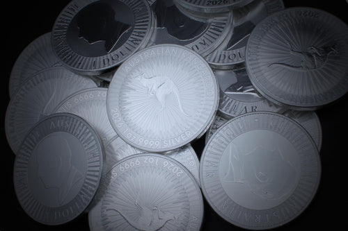 1 oz Australian Silver Kangaroo Brilliant Uncirculated T3800