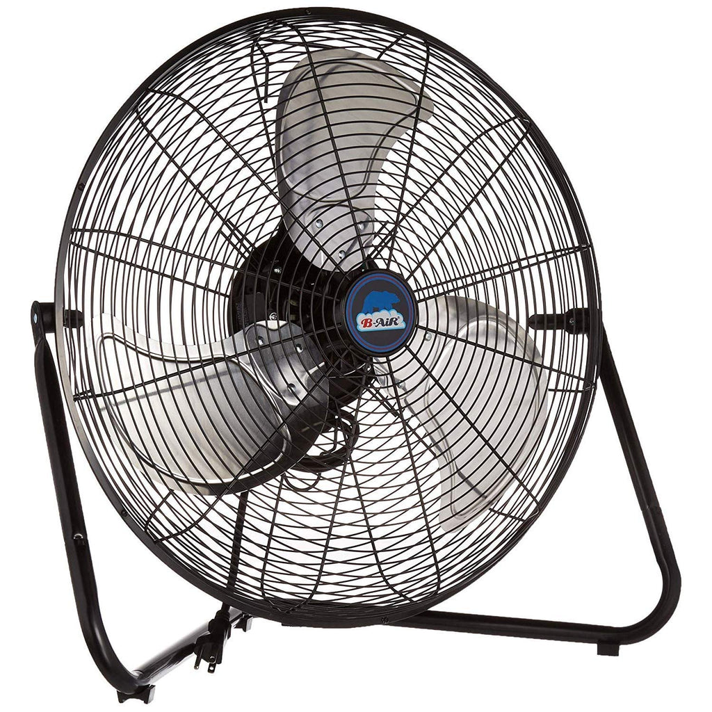 20" High Velocity Electric Floor Fan with 3-Speeds U8211