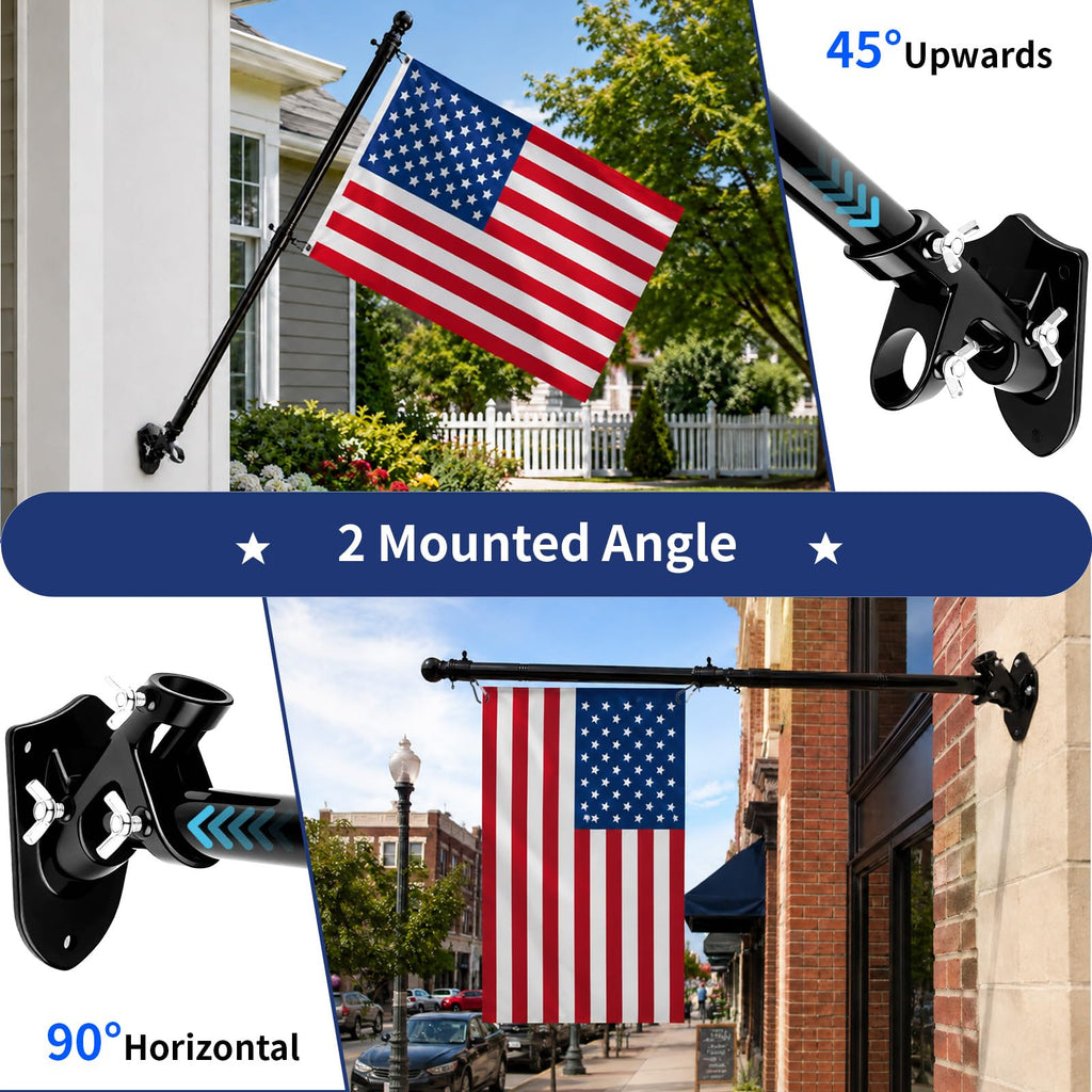 Heavy Duty Aluminum Flag Pole Holder 1 Pack B914121