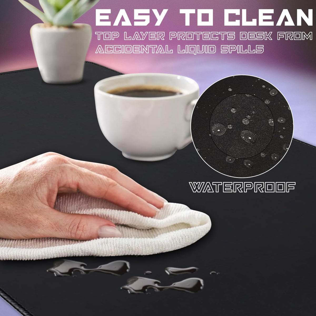 Oversized Gaming Desk Mat 54"x23" 4mm H11701