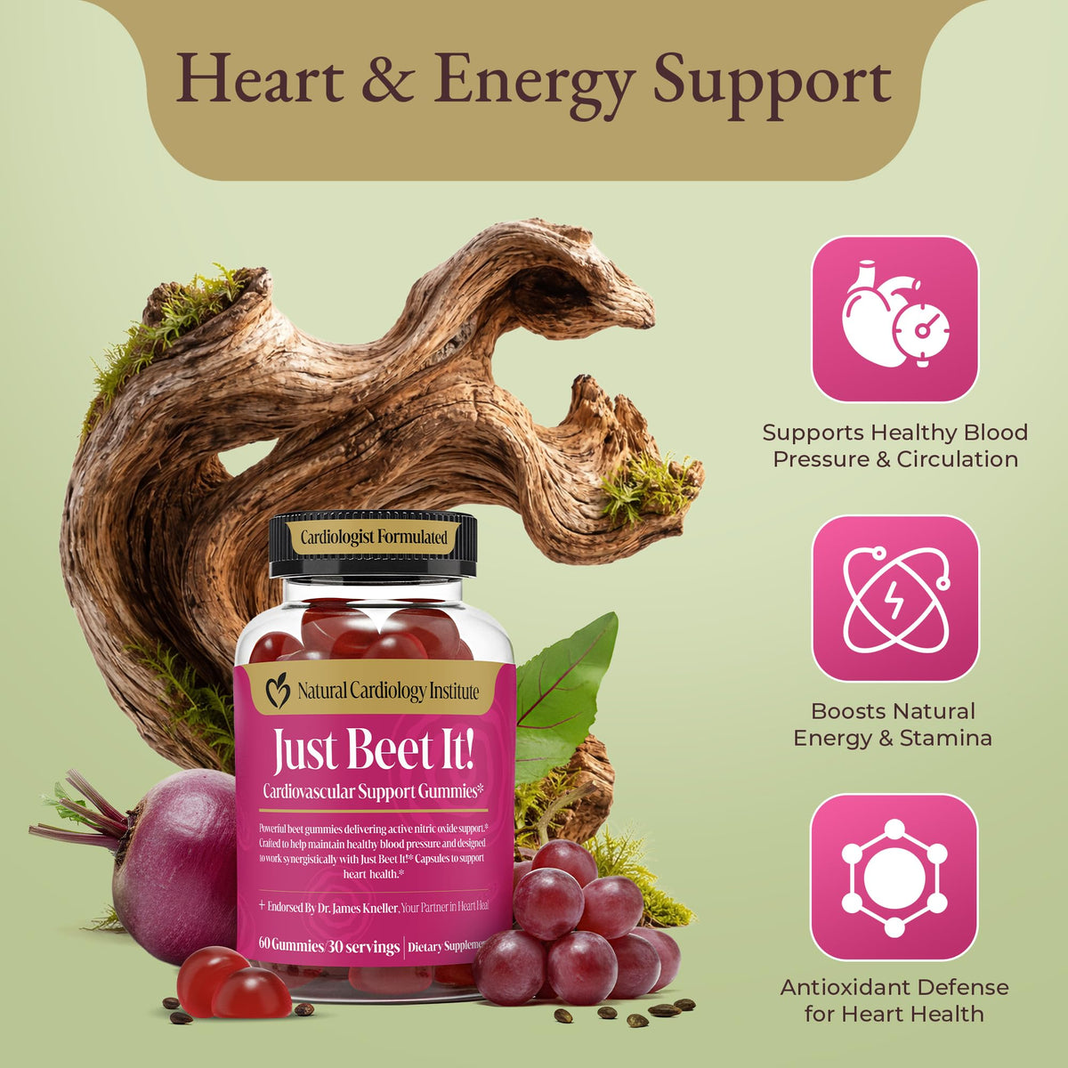Beet Root Gummies & CoQ10 I970745