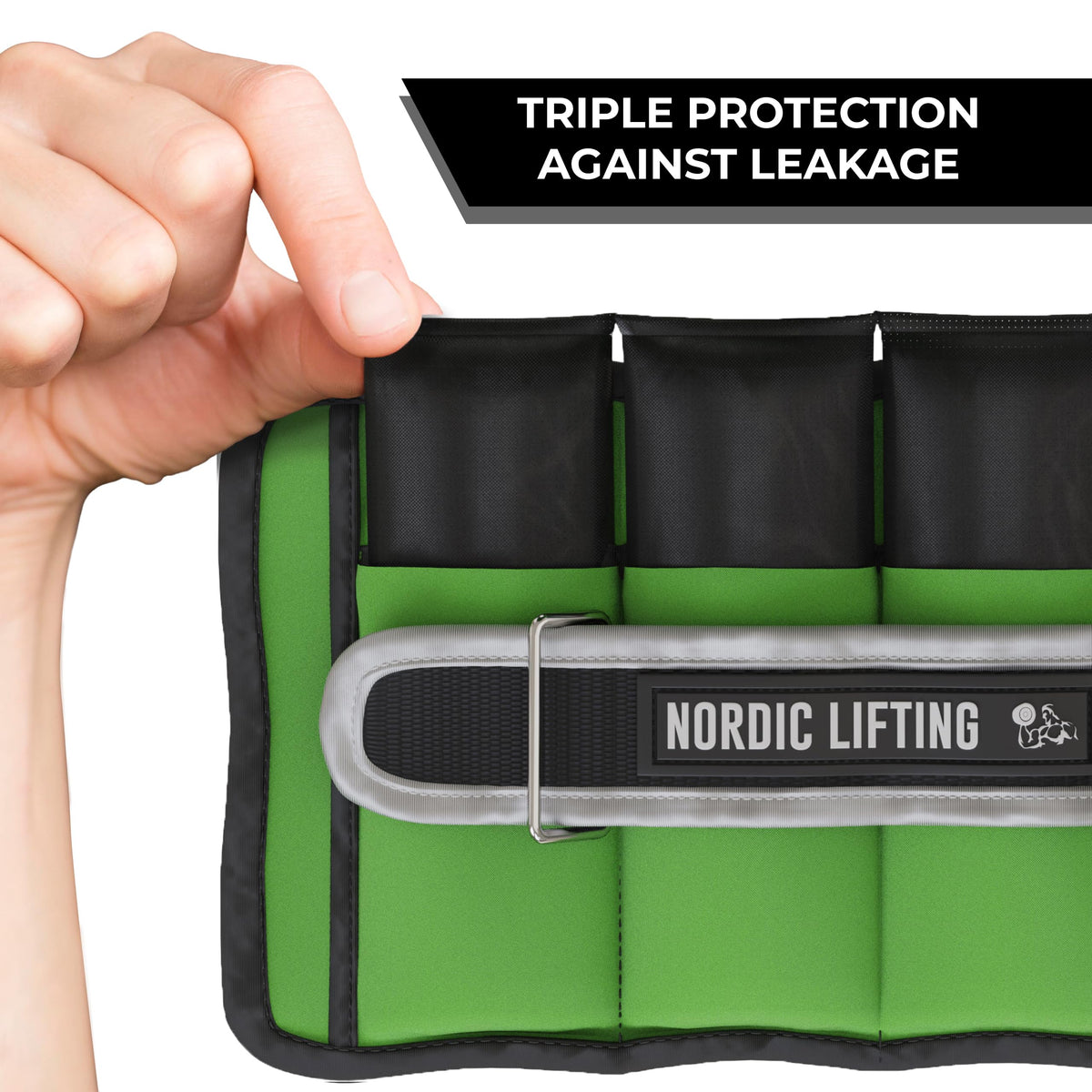 Adjustable 5lb Ankle Weights (1 Pair) E734484