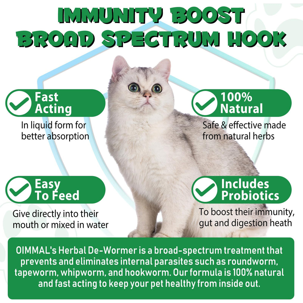 Cat Herbal Probiotics Digestive Supplement Drops 60ml H8672