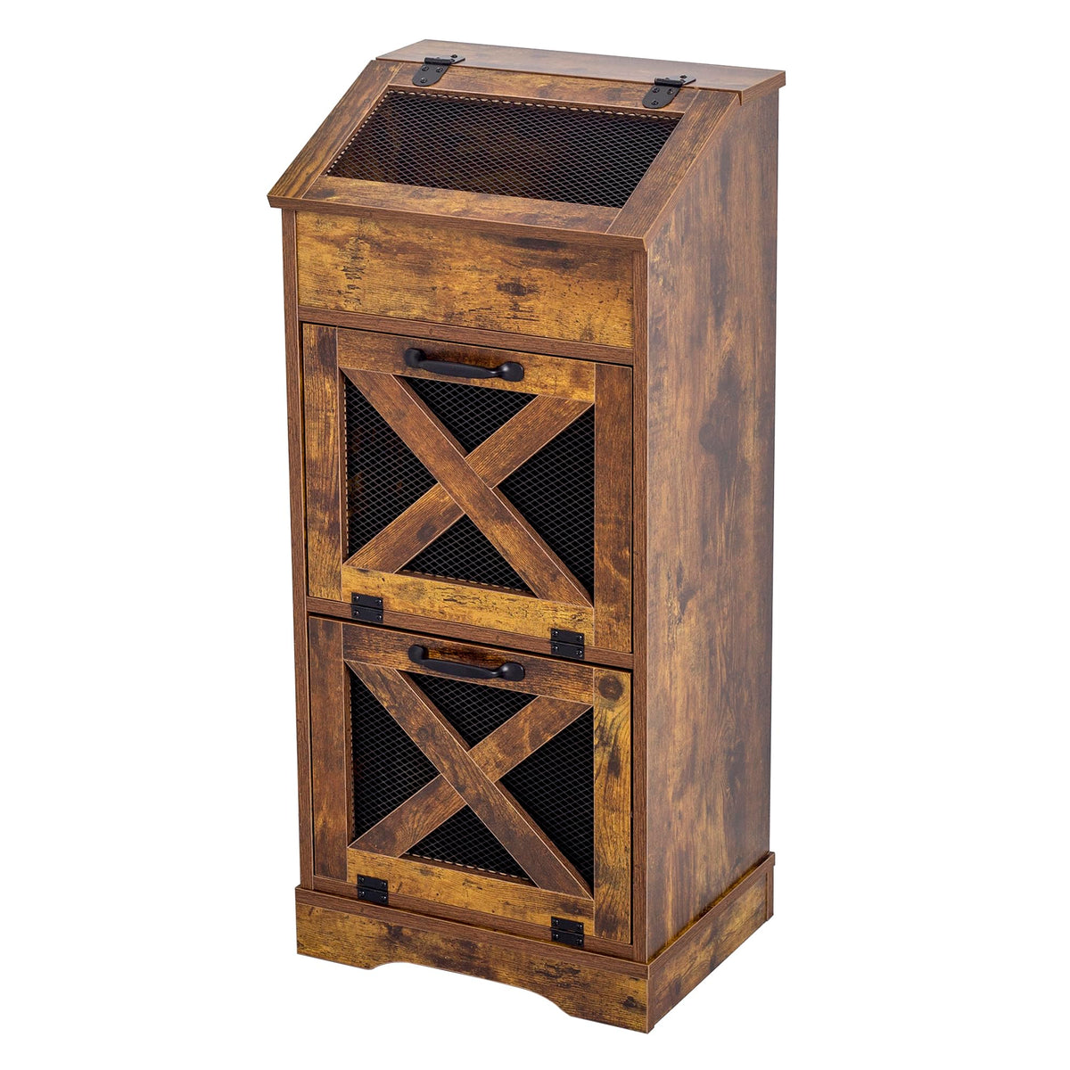 Brown Potato and Onion Storage Bin U7904